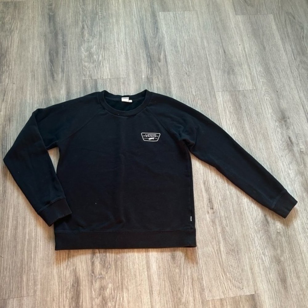 VANS black womens sweatshirt EEUCSize smallLogo on front